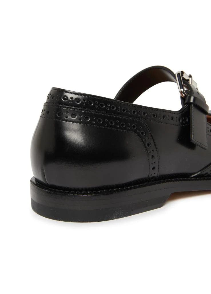Loewe Mary Jane Campo in brushed calf leather slippers 7