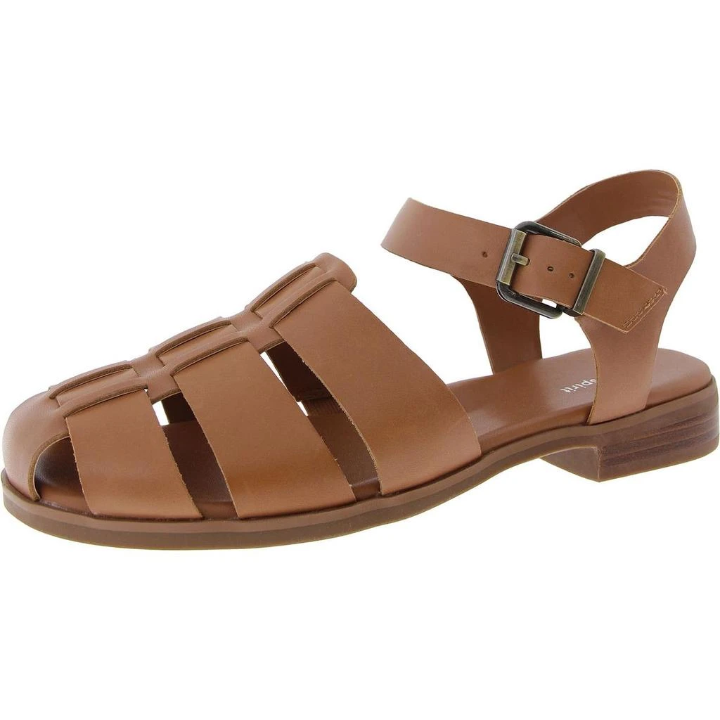 Easy Spirit Gretty Womens Faux Leather Strappy Fisherman Sandals 1