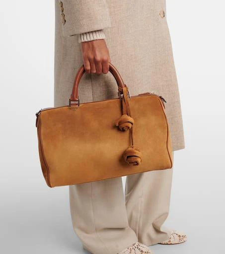 Magda Butrym Varsovia suede duffel bag 2