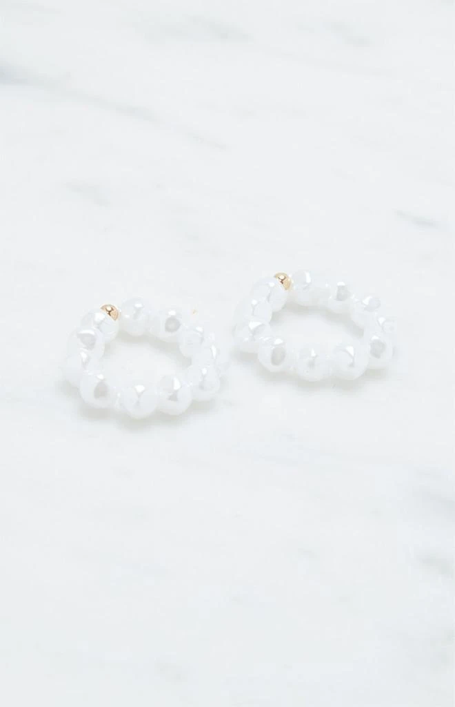 LA Hearts 2 Pack Pearl Rings 2