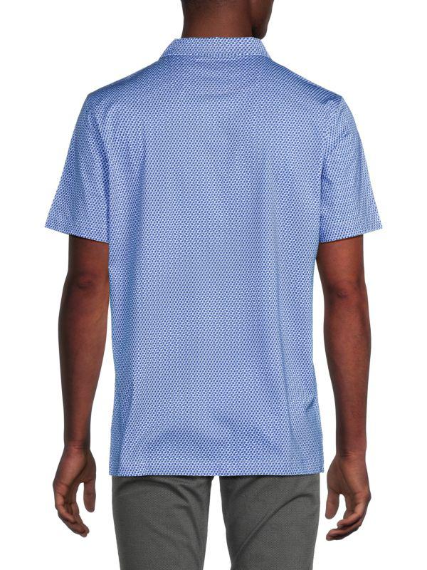 BUGATCHI Victor Micro Geometric Polo