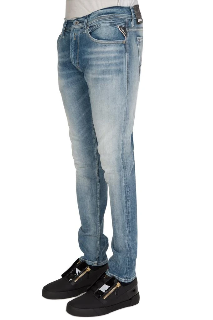 Replay Jondrill 5 Pocket Vintage Skinny Denim Jeans Blue 3