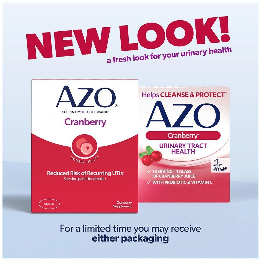 AZO Urinary Tract Health Cranberry Caplets Cranberry 3