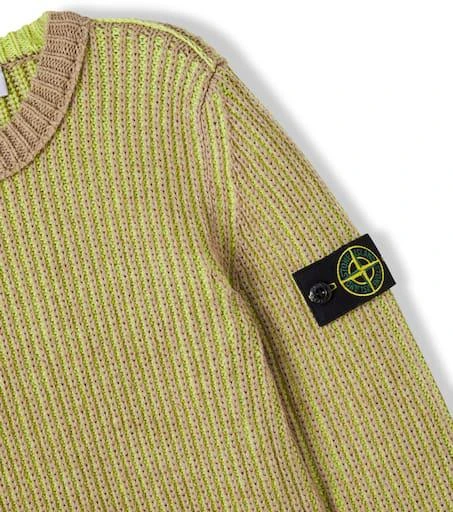 Stone Island Junior Compass cotton sweater 4