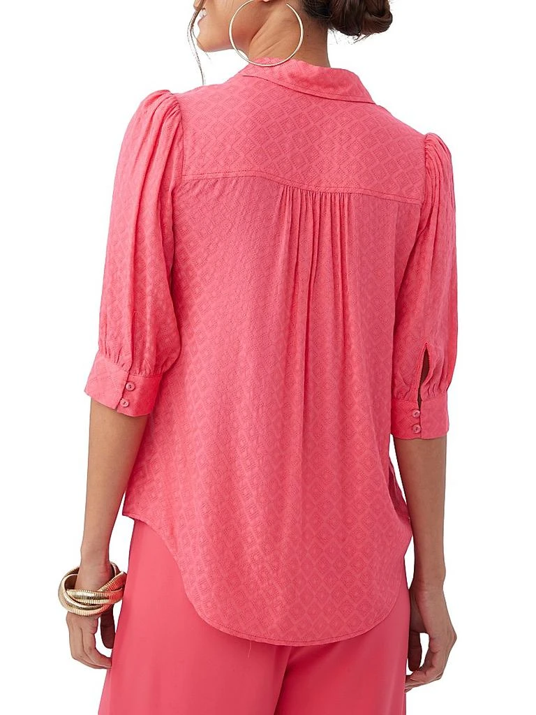 Trina Turk Pensacola Button-Front Top 3