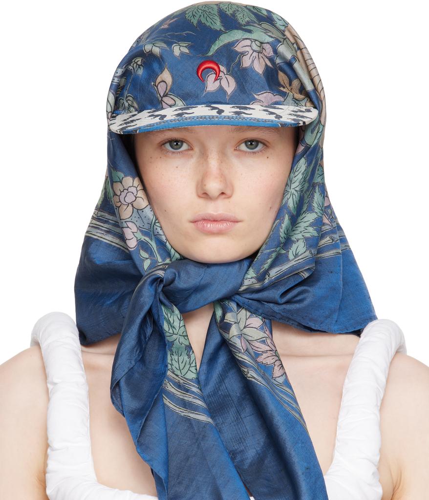 Multicolor Regenerated Silk Scarves Veiled Cap – On Sale Now with