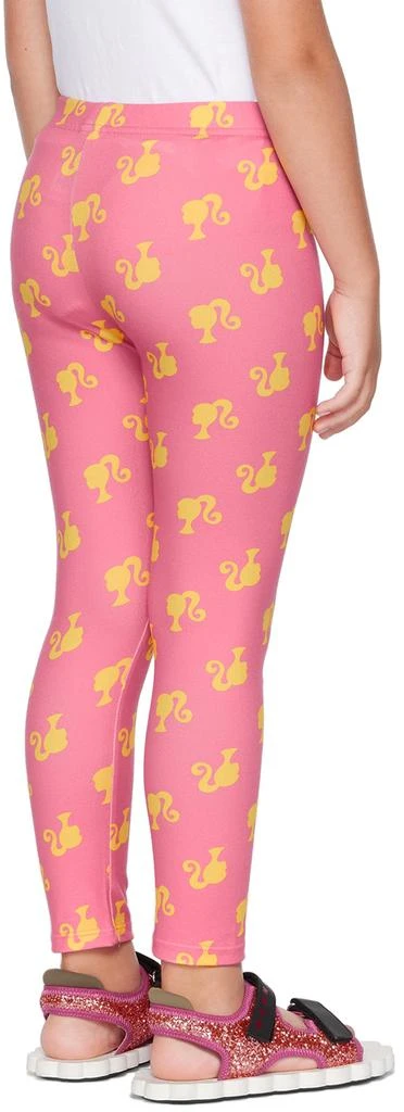 FLAKIKI SSENSE Exclusive Kids Pink Barbie Silhouette Leggings 3