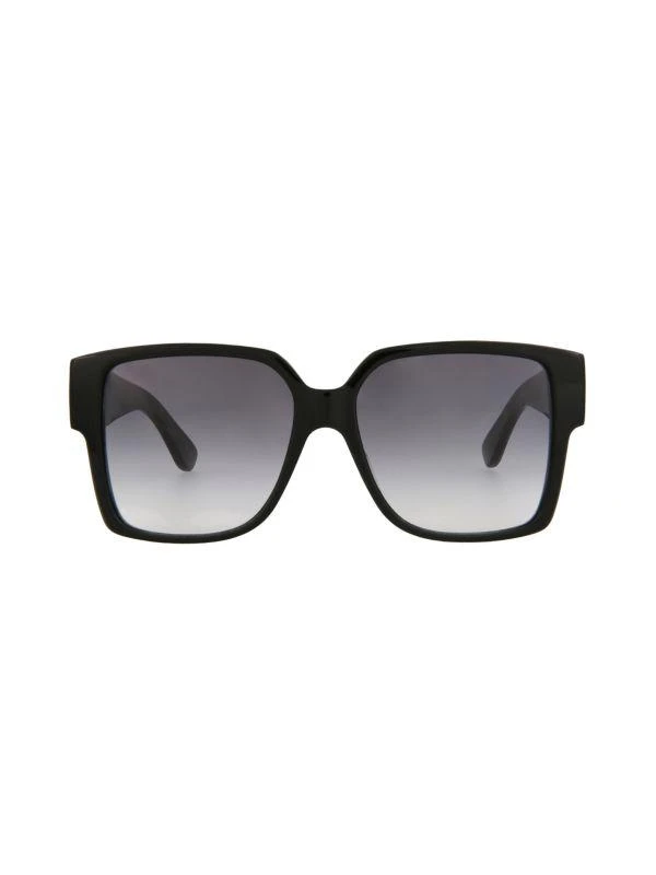 Yves Saint Laurent 55MM Square Sunglasses 1
