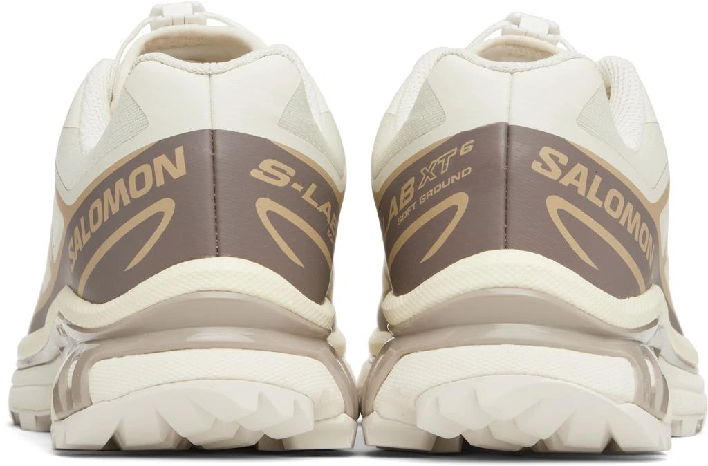 Salomon Off-White & Gray XT-6 Sneakers 2