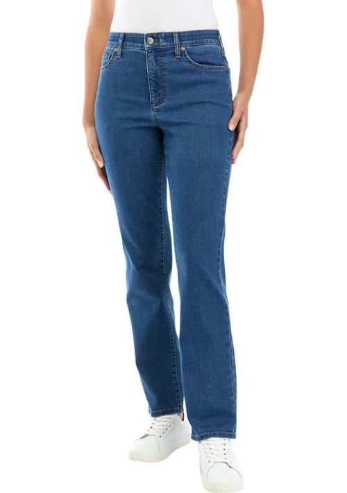 Kim Rogers® Rogers Womens Straight Jeans 1