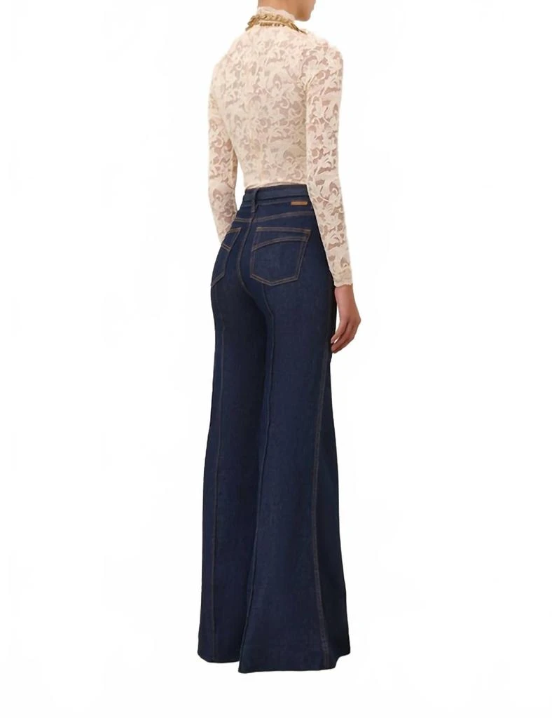 Zimmermann Wide Leg Jean In Ink 3