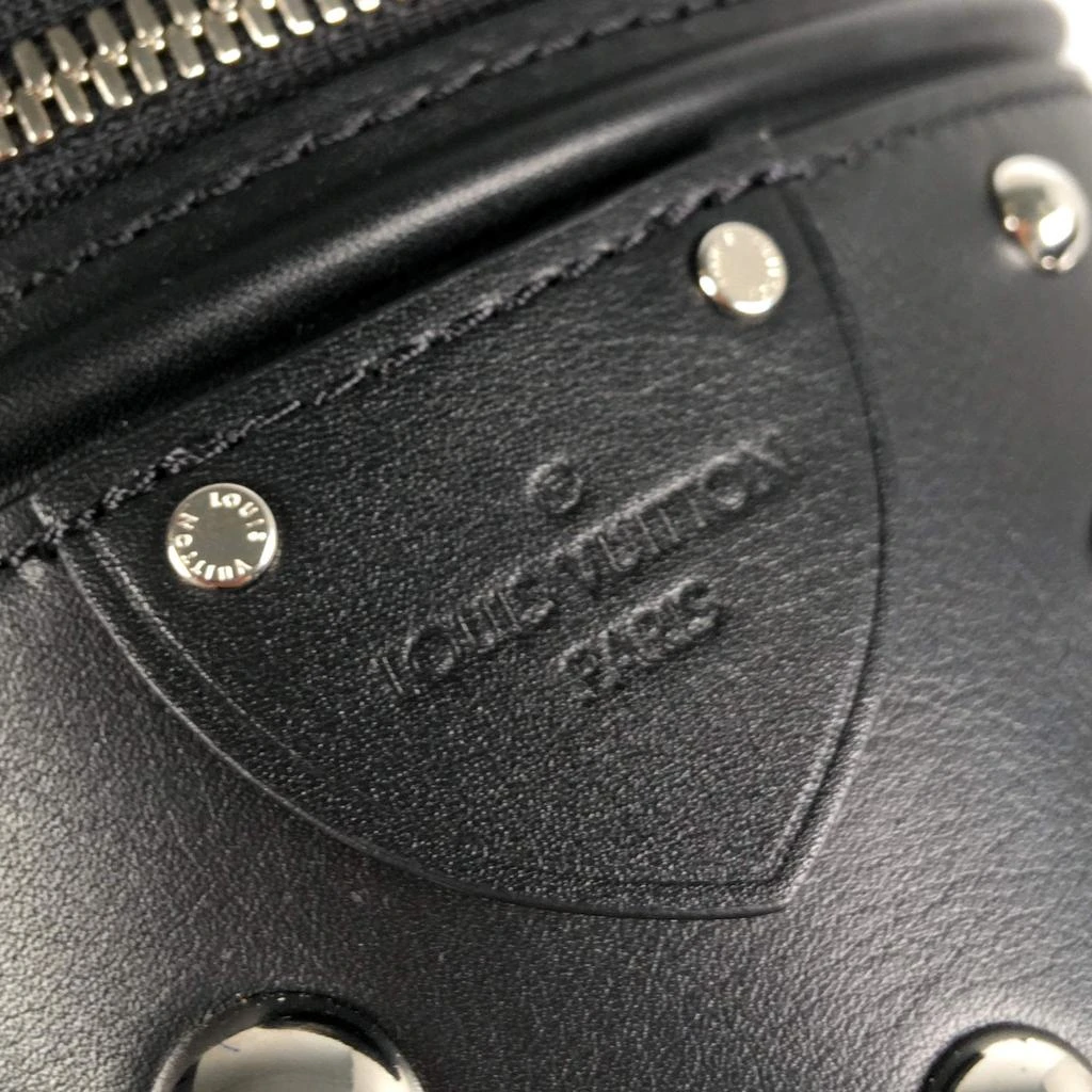 Louis Vuitton Louis Vuitton Black Calfskin Leather Yayoi Kusama Cannes Top Handle Bag 7