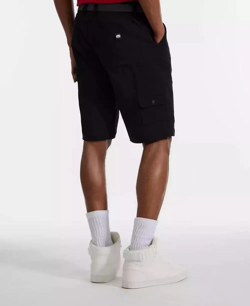 Ecko Unltd Men's Keep Tabs On Belted Cargo Shorts 2