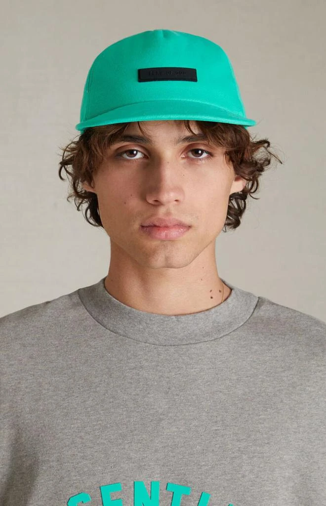 Essentials Mint Leaf Fleece Baseball Hat