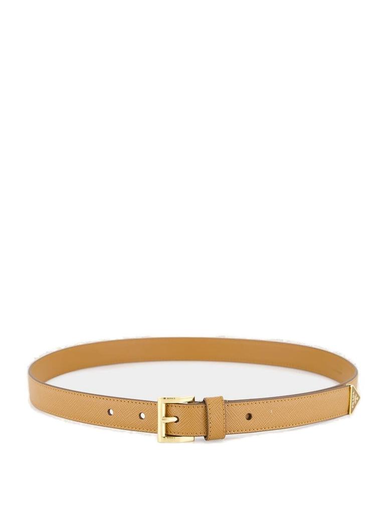 Prada Prada Leopard-Panel Belt - Belts - BeyondStyle