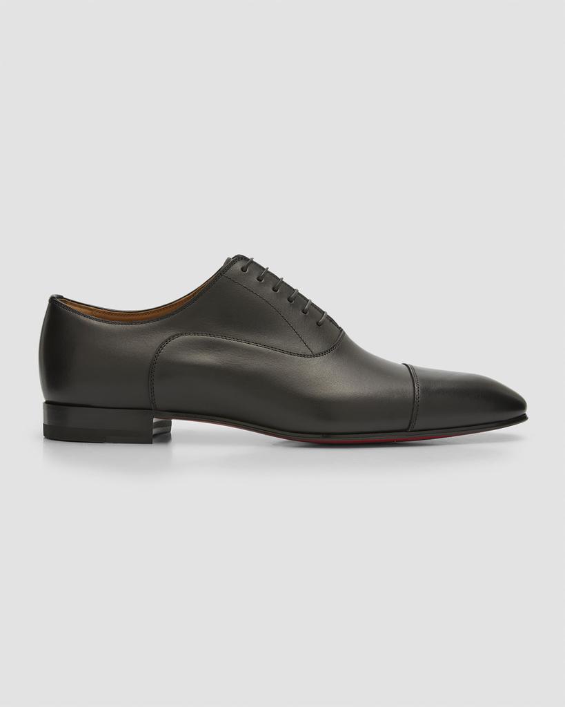 Christian Louboutin Greggo Men's Lace-Up Leather Dress Shoes Christian Louboutin Greggo Men's Lace-Up Leather Dress Shoes
