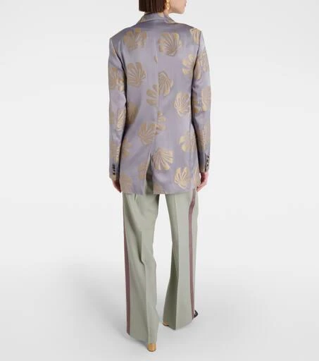 Dries Van Noten Printed jacquard blazer 3