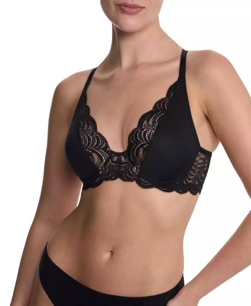 Natori Persuasion Lace Convertible Plunge T-Shirt Bra 1