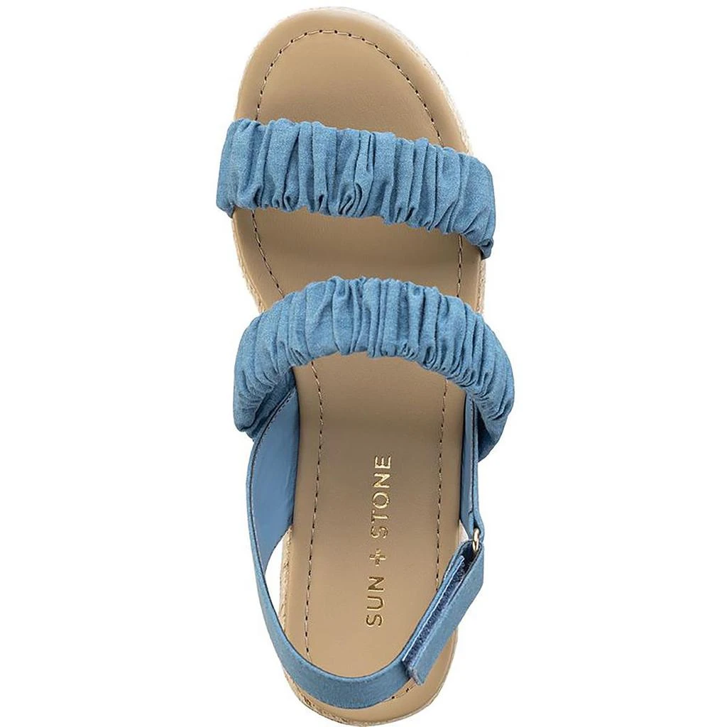 Sun + Stone Dovee Womens Ankle Strap Manmade Espadrilles 3