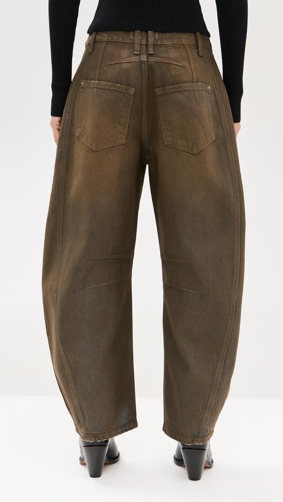 Free People Good Luck Coated Jeans