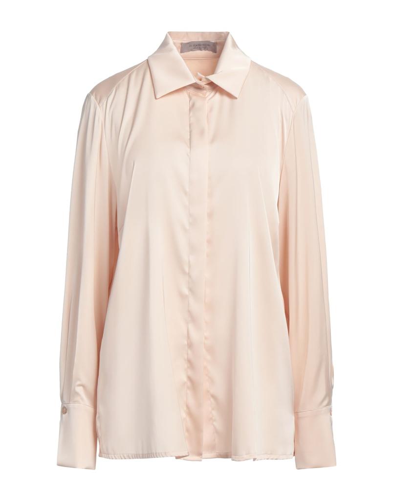 D.Exterior Solid color shirts & blouses