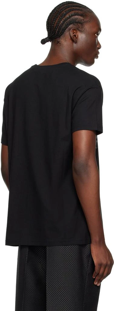 Vivienne Westwood Black Safety Pin Orb Classic T-Shirt 3