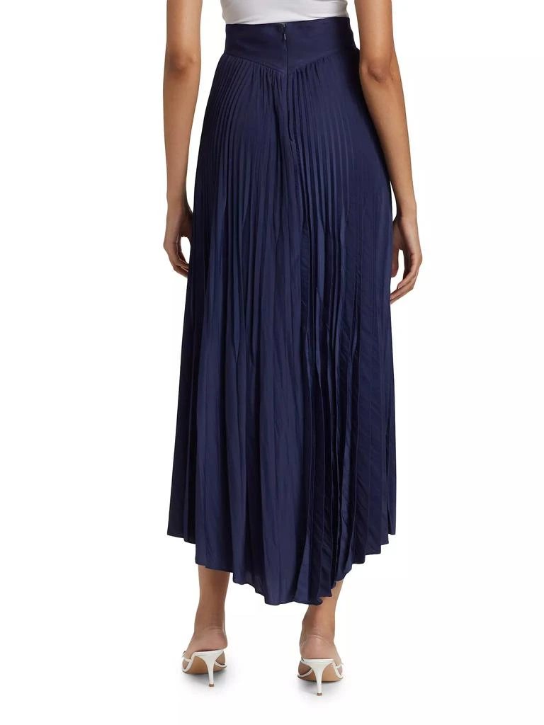 Ramy Brook Winifred Pleated Maxi Skirt 5