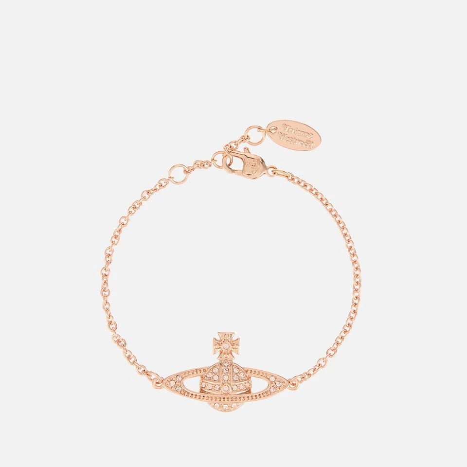 Vivienne Westwood Vivienne Westwood Mini Bas Relief Rose Gold-Tone Bracelet 1