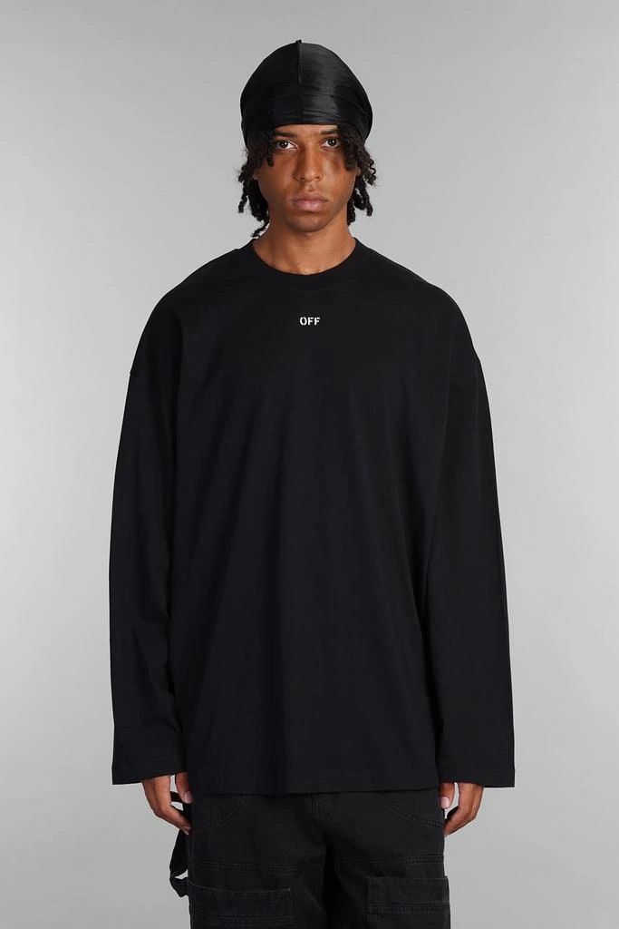 Off-White T-shirt In Black Cotton 1