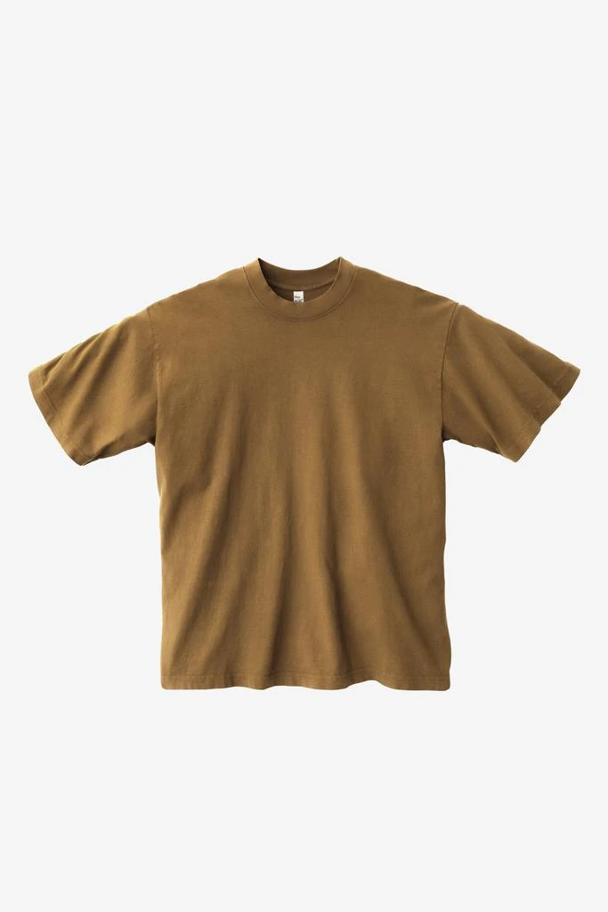 Los Angeles Apparel The 1801 - 6.5oz Garment Dye Crew Neck T-Shirt 137