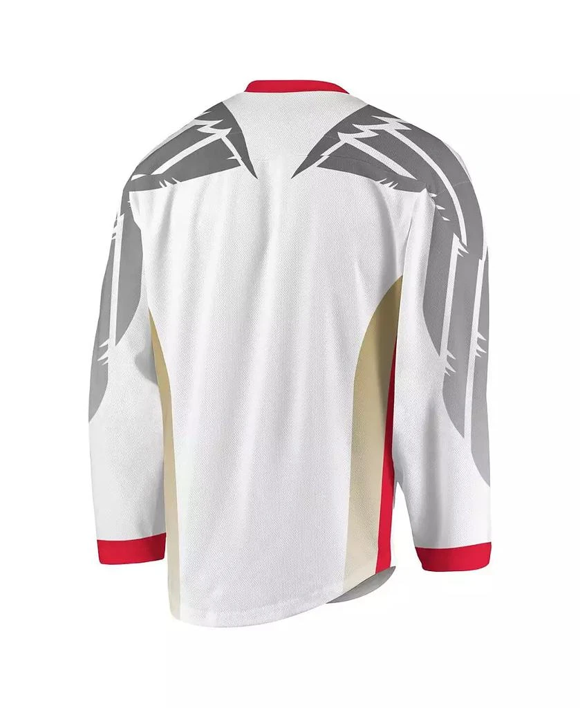 ADPRO Sports Men's White, Gray Philadelphia Wings Replica Jersey 3