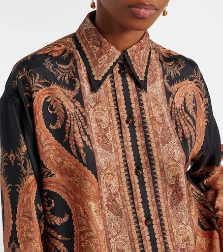 Zimmermann Hypnotic silk shirt 4