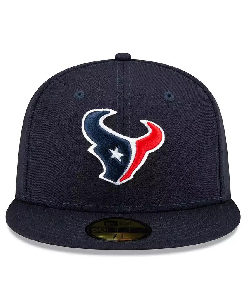 New Era Men's Navy Houston Texans Basic 59FIFTY Fitted Hat 2