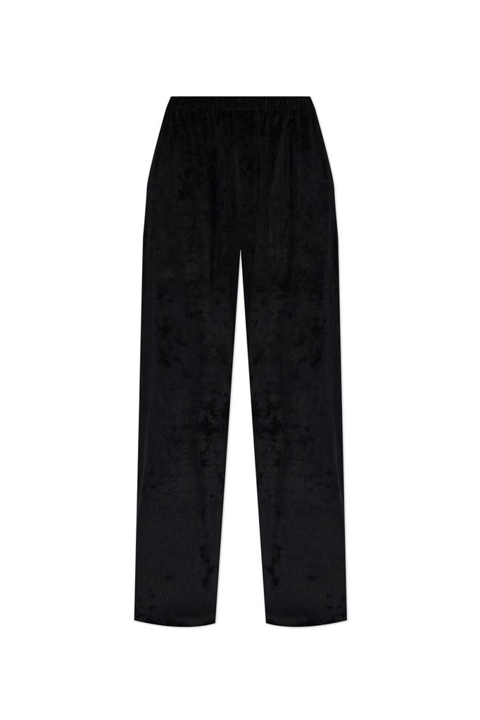 Balenciaga Balenciaga Wide-Leg Corduroy Trousers from Cettire