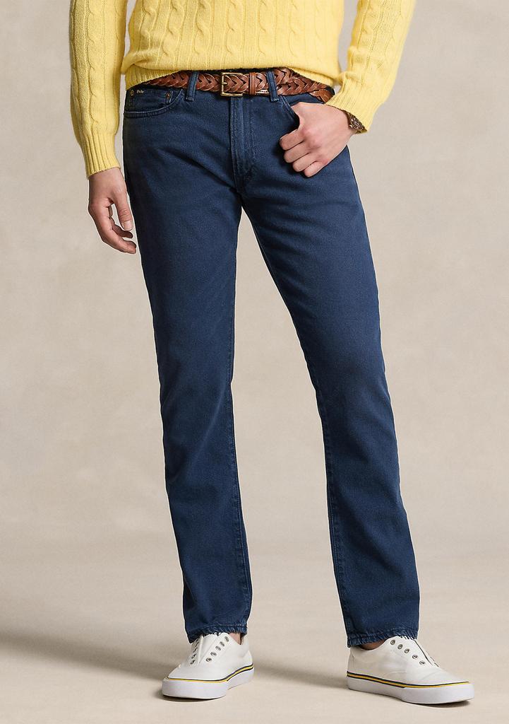 Ralph Lauren Varick Slim Straight Garment-Dyed Jeans