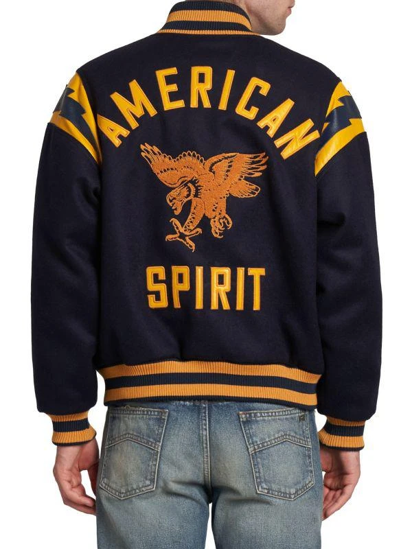 R H U D E American Spirit Lighting Bomber Jacket 2