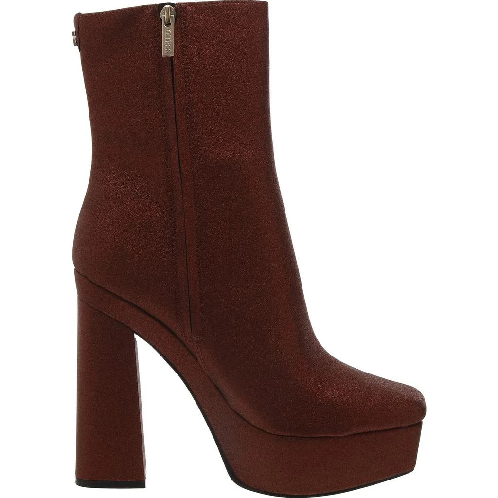 GUESS Brya Womens Zipper Square Toe Mid-Calf Boots 2