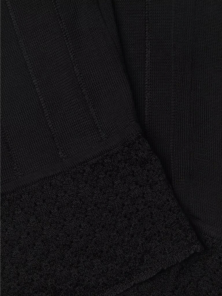 Victor Glemaud Rib-Knit Slip Midi-Dress 6