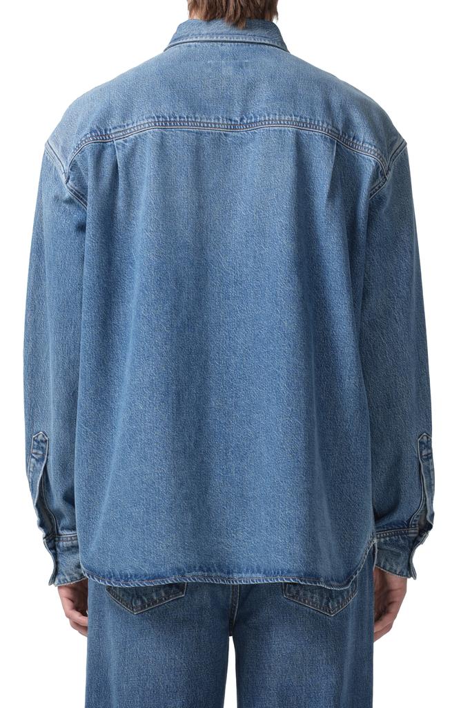 AGOLDE Camryn Snap Front Denim Shirt Jacket