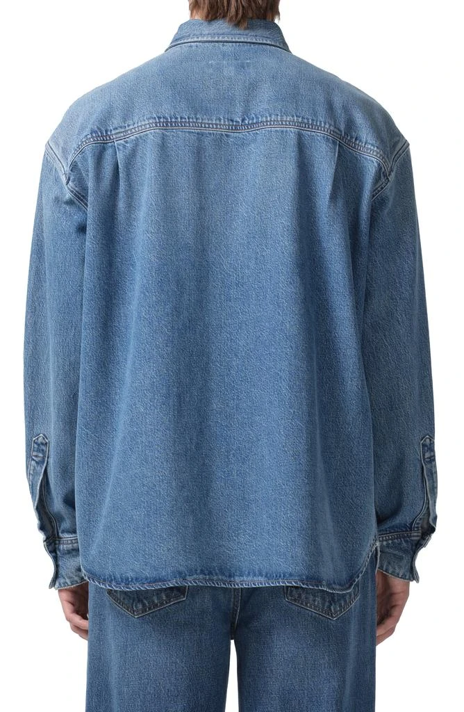 AGOLDE Camryn Snap Front Denim Shirt Jacket 2