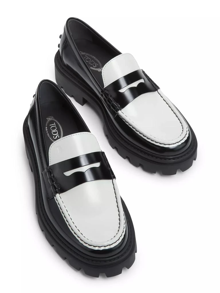 Tod's Gomma Pesante Penny Loafers 4