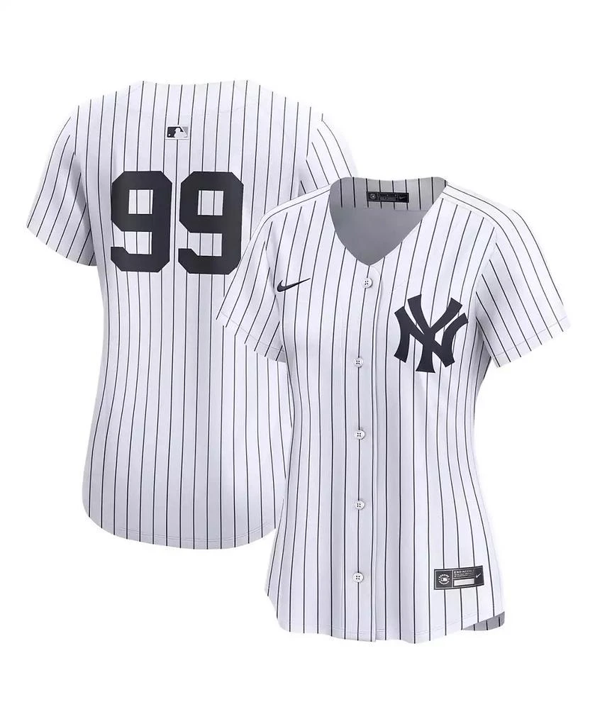 NIKE Women's Aaron Judge White New York Yankees Home Limited Player Jersey 1
