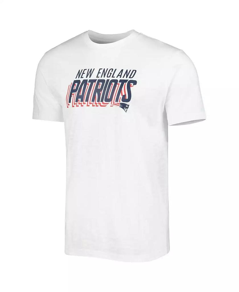 Concepts Sport Men's Navy, White New England Patriots Downfield T-shirt and Shorts Sleep Set