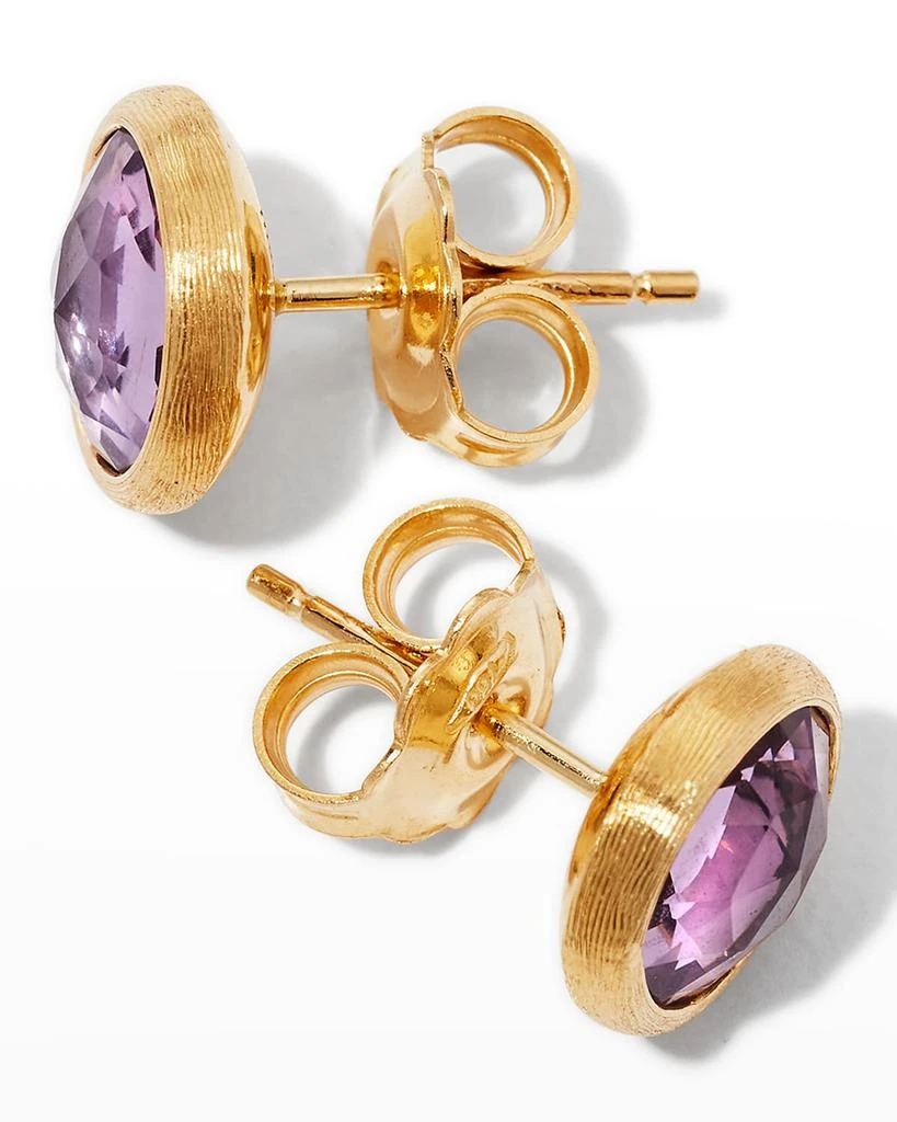 Marco Bicego Jaipur 18K Amethyst Stud Earrings 4