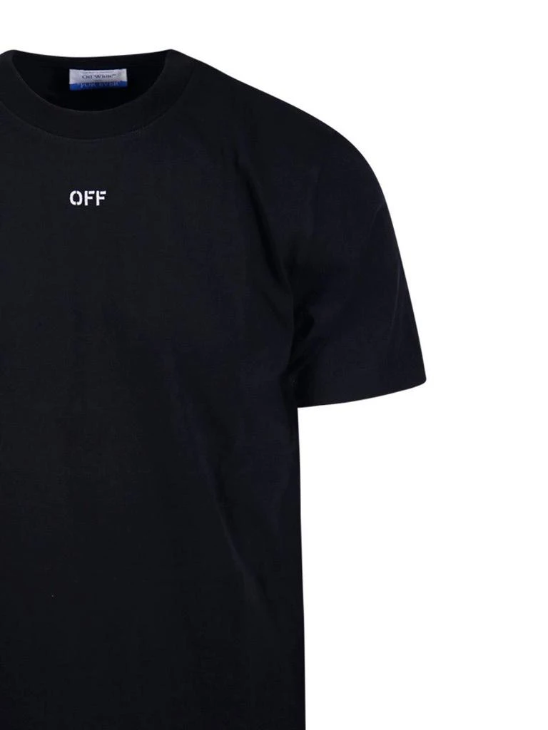 Off-White Logo Printed Crewneck T-shirt 4