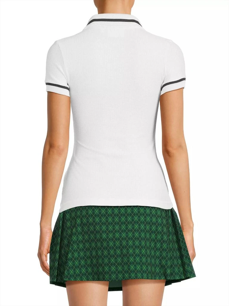 Lacoste Knit Half-Zip Polo Top 5