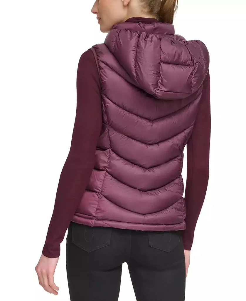 Charter Club Women's Packable Hooded Puffer Vest, Created for Macy's 2