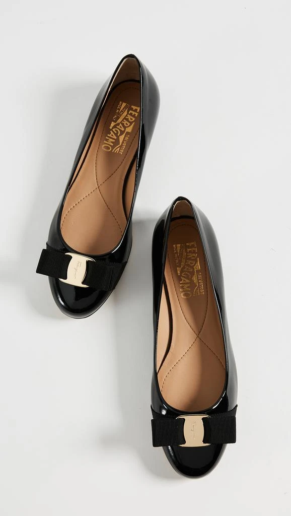Salvatore Ferragamo Varina Patent Flats 4