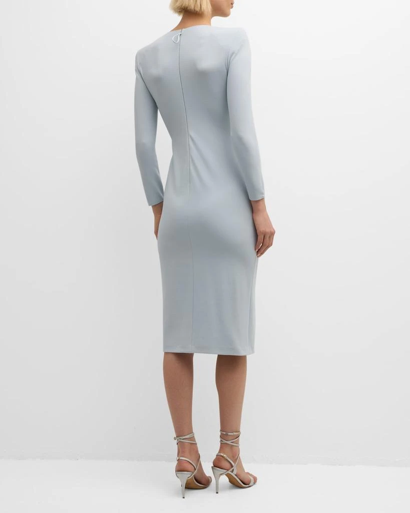 Milano Jersey Dress with Gathered Waist Milano Jersey Dress with Gathered Waist