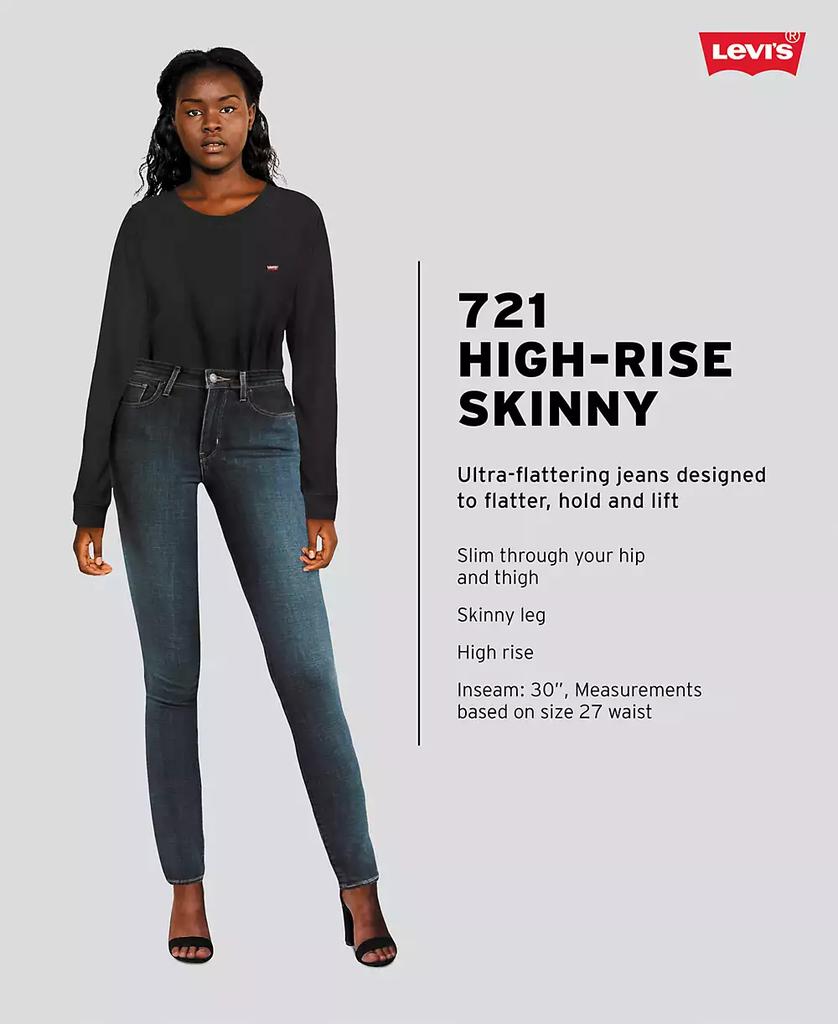 Levi's Women's 721 High-Rise Stretch Skinny Jeans High-Beams 30 - Jeans -  BeyondStyle